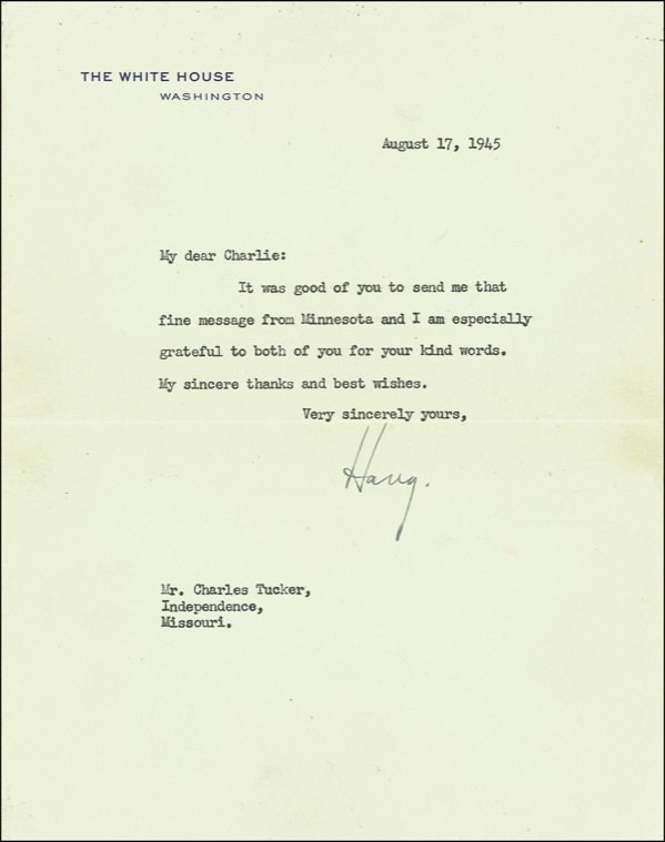 Lot 77 Harry S. Truman