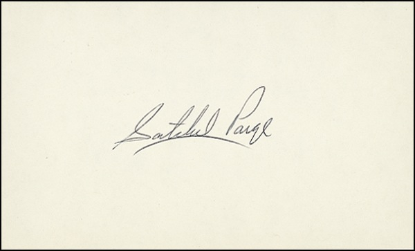 Lot 1404 Satchel Paige