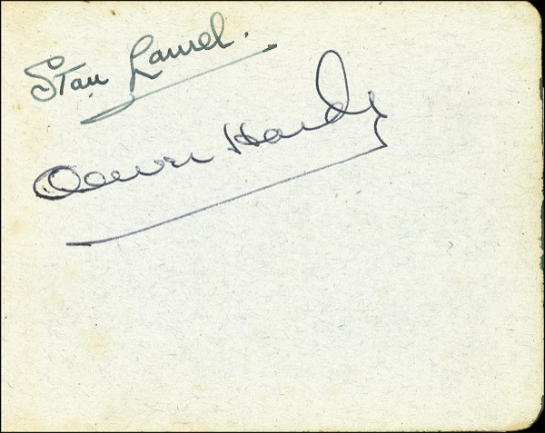 Lot 912 Laurel and Hardy