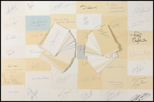 Lot 1298 Hockey Signatures