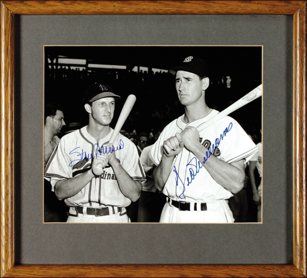 Lot 1517 Ted Williams and Stan Musial