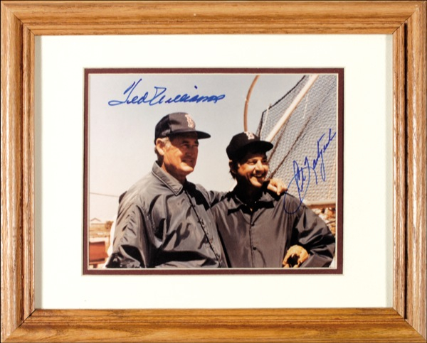 Lot 1510 Ted Williams and Carl Yastrzemski