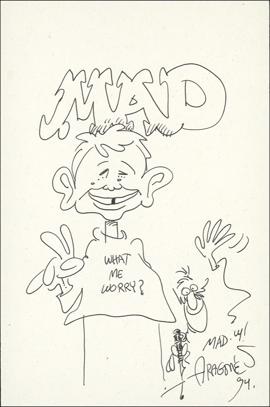 Lot 411 Sergio Aragones