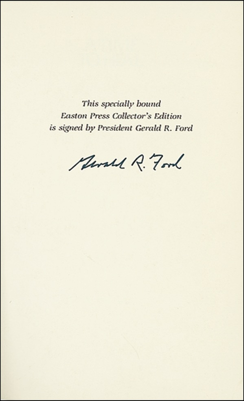 Lot 25 Gerald Ford