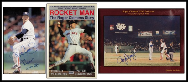 Lot 1204 Roger Clemens
