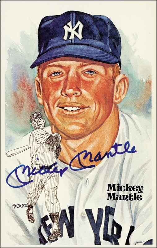 Lot 1351 Mickey Mantle