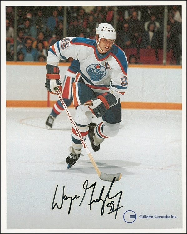 Lot 1289 Wayne Gretzky