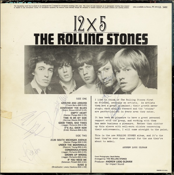 Lot 634 Rolling Stones