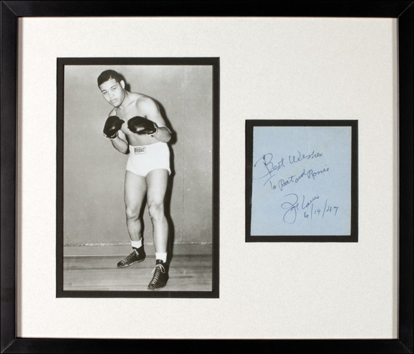 Lot 1342 Joe Louis
