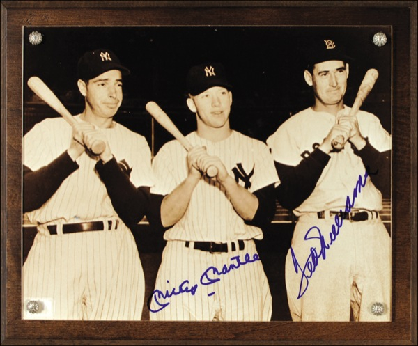 Lot 1516 Ted Williams and Mickey Mantle