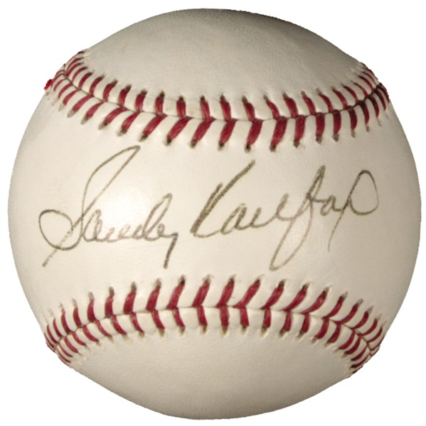 Lot 1329 Sandy Koufax