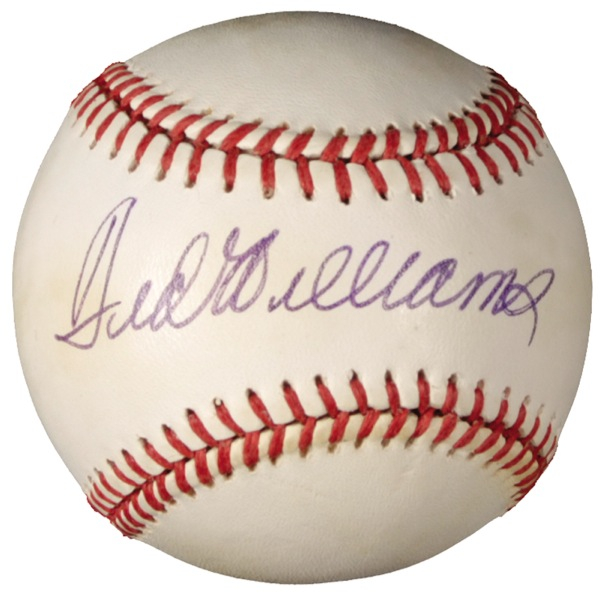 Lot 1524 Ted Williams