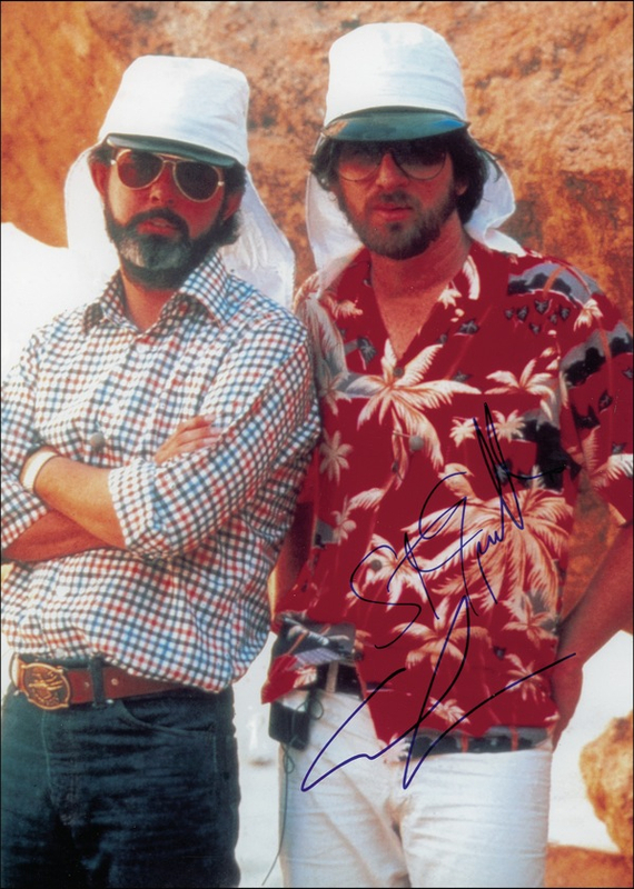 Lot 1033 Steven Spielberg and George Lucas