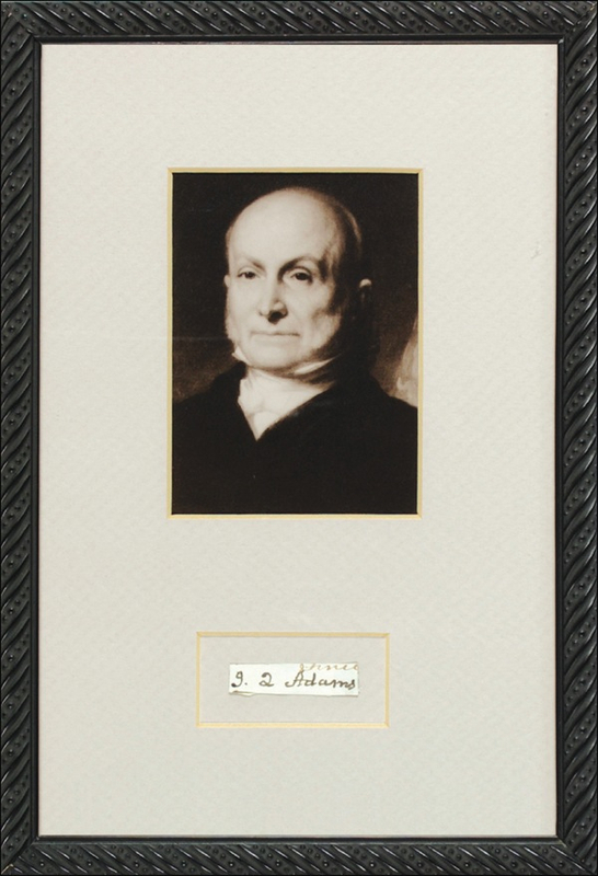 Lot 2 John Quincy Adams