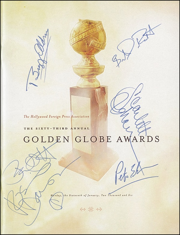 Lot 843 Golden Globe Awards