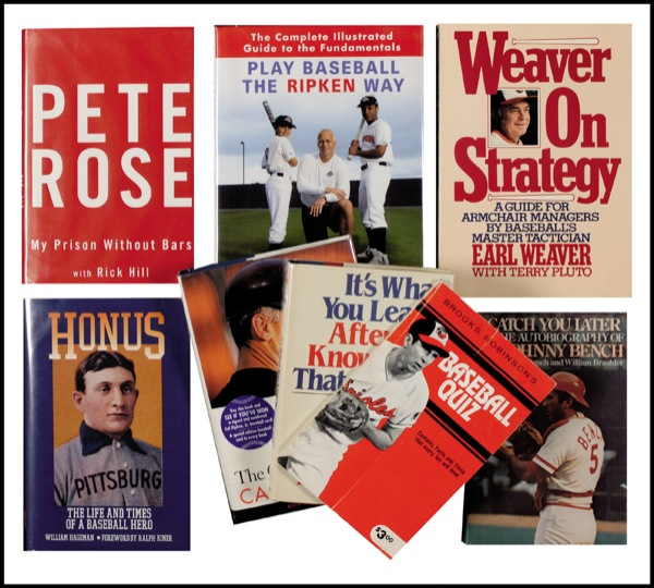 Lot 1129 Baseball Books