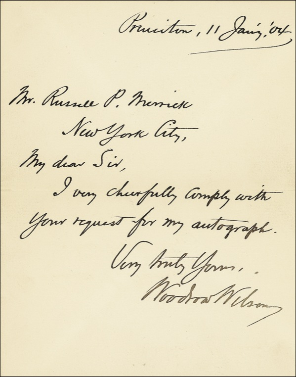 Lot 88 Woodrow Wilson