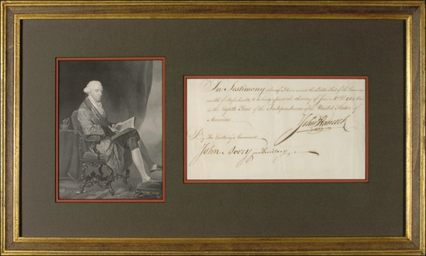 Lot 150 John Hancock