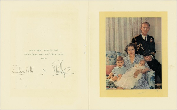 Lot 132 Elizabeth II and Prince Philip