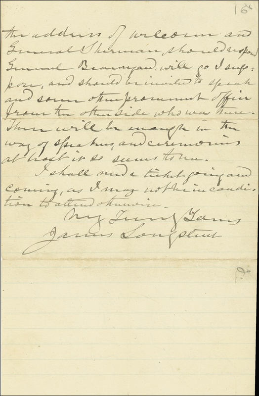 Lot 262 James Longstreet