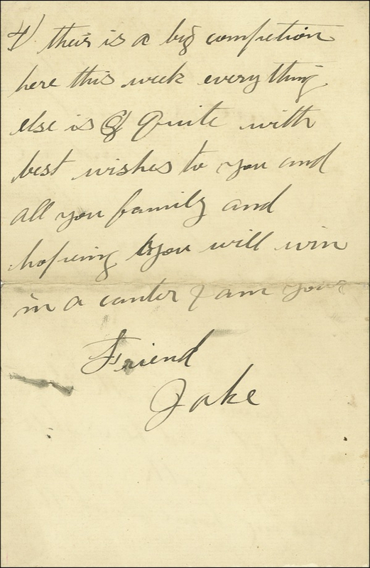 Lot 1325 Jake Kilrain