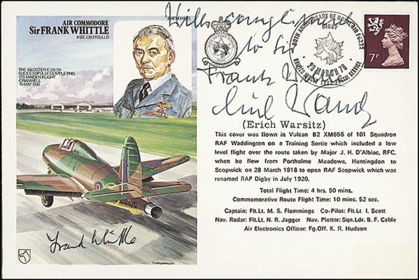 Lot 337 Frank Whittle