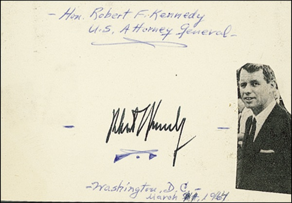 Lot 167 Robert F. Kennedy
