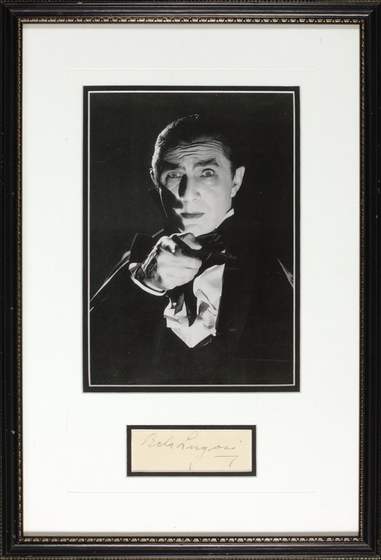 Lot 924 Bela Lugosi