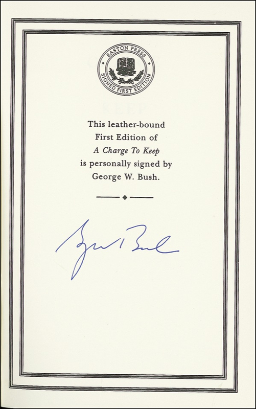 Lot 6 George W. Bush
