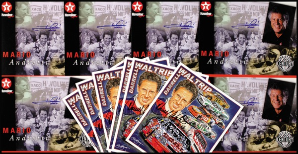 Lot 1118 Mario Andretti and Darrell Waltrip