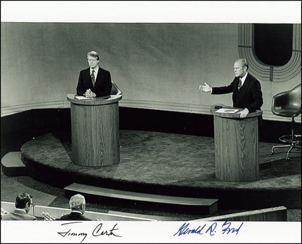 Lot 23 Gerald Ford and Jimmy Carter