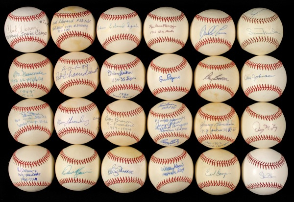 Lot 1141 Baseballs