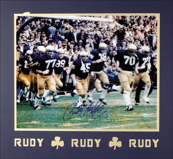 Lot 1448 Dan “Rudy” Ruettiger