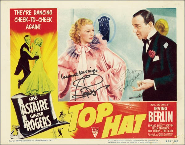 Lot 707 Fred Astaire and Ginger Rogers