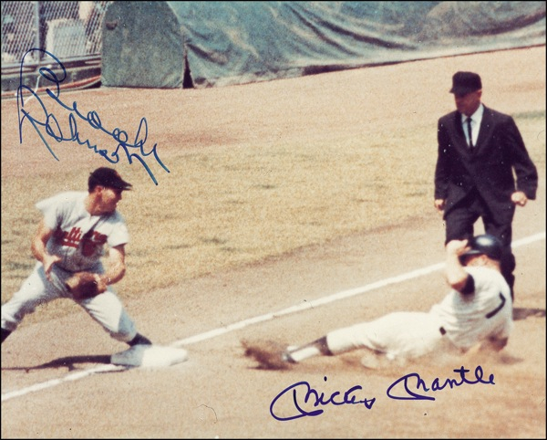 Lot 1348 Mickey Mantle and Brooks Robinson