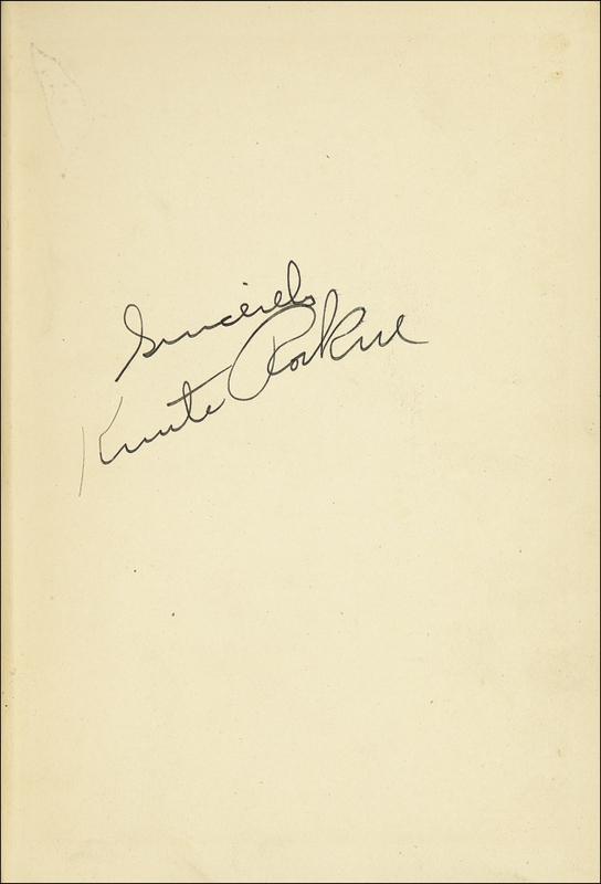 Lot 1438 Knute Rockne