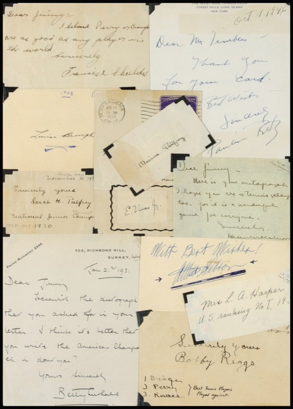 Lot 1491 Tennis Greats