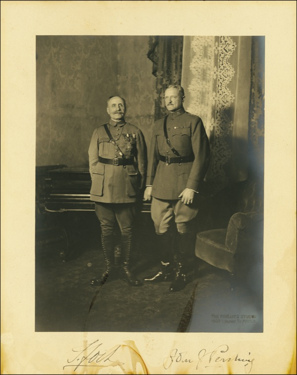 Lot 274 John J. Pershing and Ferdinand Foch