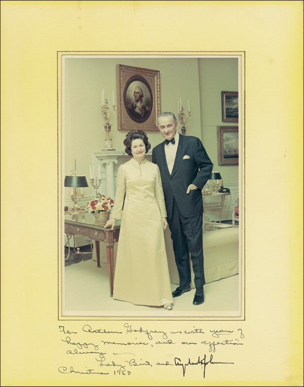 Lot 42 Lyndon B. and Lady Bird Johnson