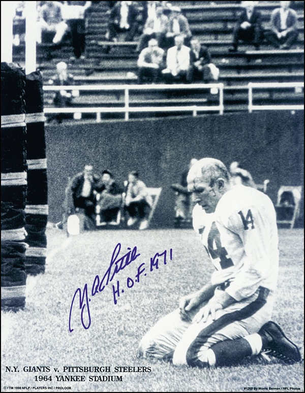 Lot 1496 Y. A. Tittle