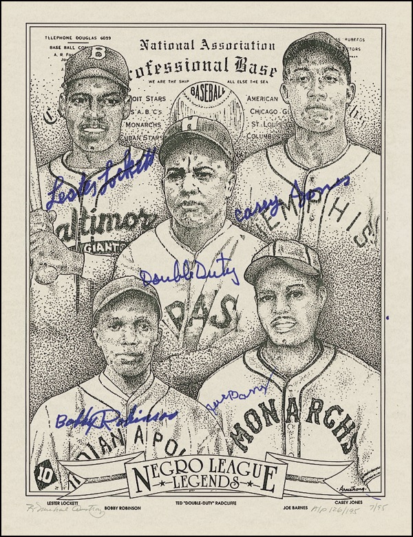 Lot 1136 Baseball: Negro League