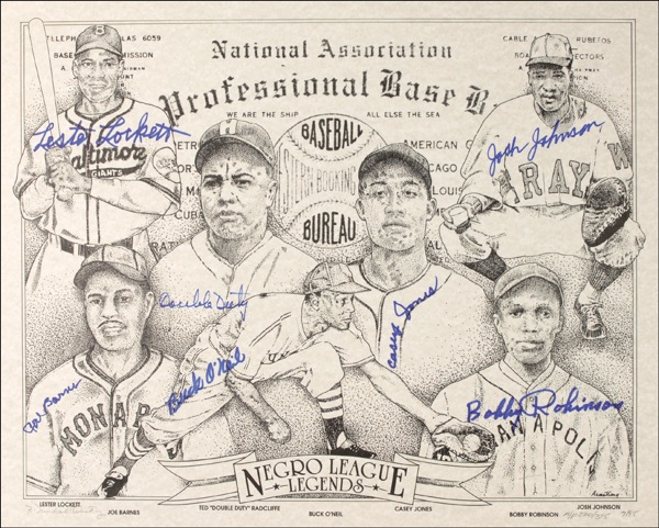 Lot 1134 Baseball: Negro League