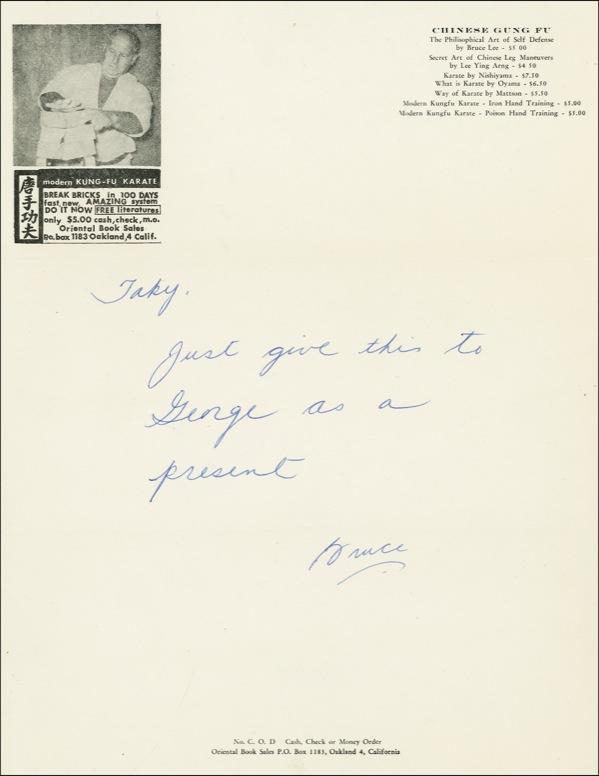 Lot 916 Bruce Lee