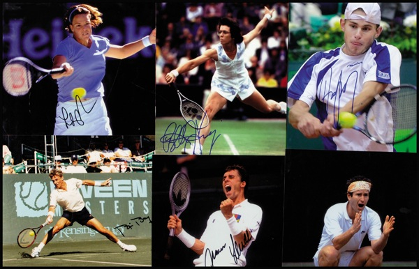 Lot 1492 Tennis Greats