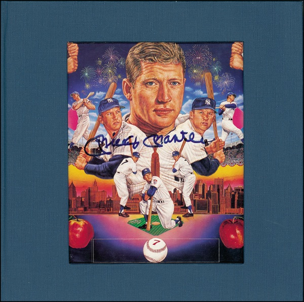 Lot 1355 Mickey Mantle