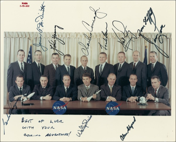 Lot 308 Astronauts Group One and Two