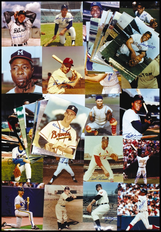 Lot 1135 Baseball Hall of Famers