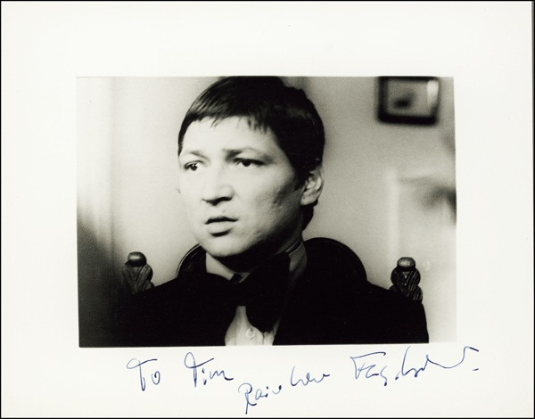 Lot 817 Rainer Werner Fassbinder