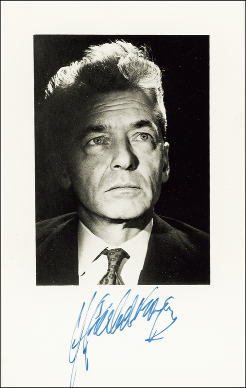 Lot 566 Herbert von Karajan
