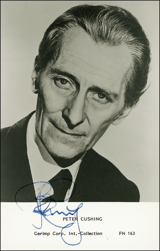 Lot 785 Peter Cushing
